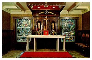 Postcard CHURCH SCENE Bettendorf Iowa IA AT1518