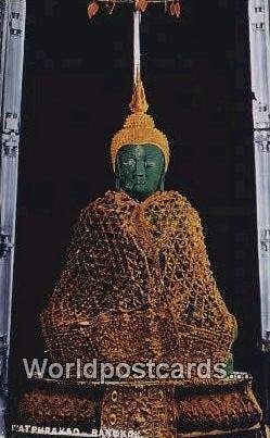 Emerald Buddha Temple Bangkok Thailand Unused 