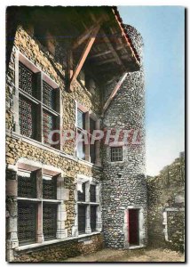 Postcard Modern Ain Perouges Cite Medieval House of Prince Watchtower