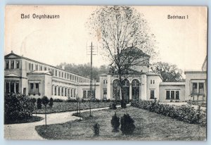 Bad Oeynhausen North Rhine-Westphalia Germany Postcard Bath House 1 1908