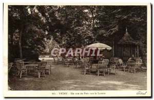 Old Postcard Vichy A corner of the dairy to Park