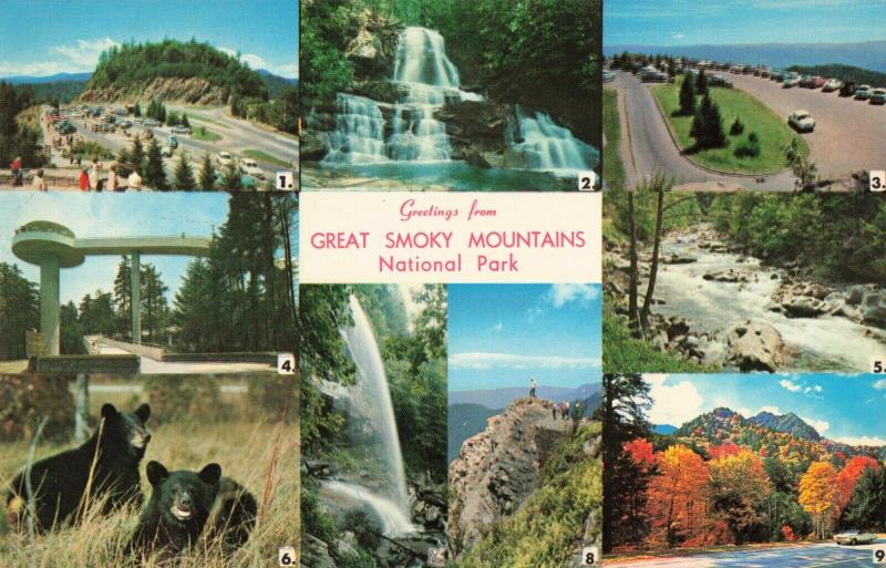 Postcard Great Smoky Mountains National Park