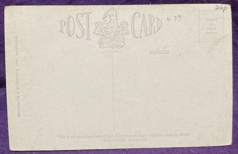 England Battle Abbey Gateway Interior view unposted