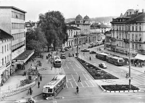 B92171 bus car voiture winterthur bathnhofplatz  switzerland real photo