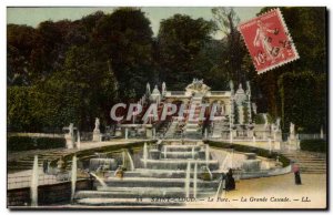 Saint Cloud Old Postcard The park's largest waterfall