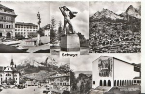 Switzerland Postcard - Views of Schwyz - Ref 2089A