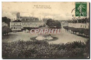 Toul Old Postcard Place de la Republique