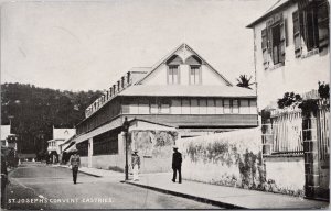 Saint Lucia St Joseph's Convent Castries Unused Litho Postcard H42 *as is