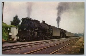 Railroad Locomotive Train Postcard - Chesapeake & Ohio #2768