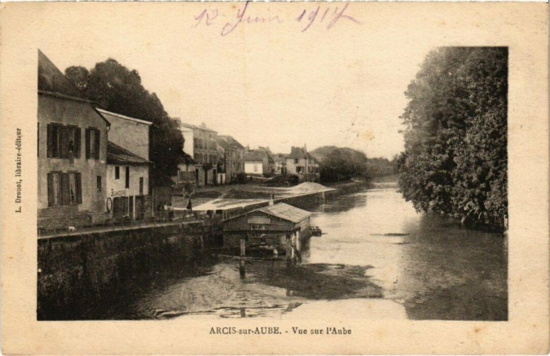 CPA ARCIS-sur-AUBE - Vue sur l'Aube (988736)