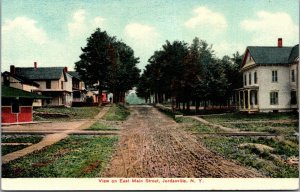 Postcard View on East Main Street in Jordanville, New York~131512 