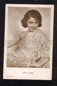 025847 Jenny JUGO Austrian Movie Star ACTRESS Old Photo PC