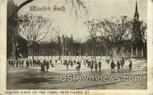 Winter on the Green - New Haven, Connecticut CT