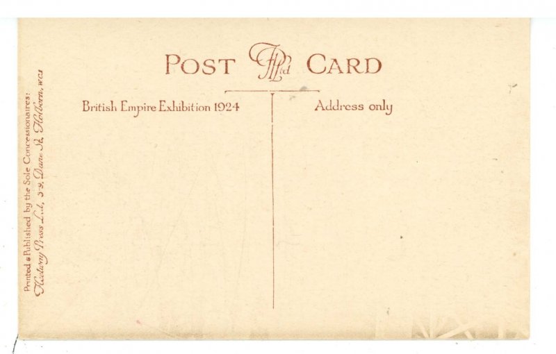 UK - England, London. 1924 British Empire Exposition, Roller Coaster, Amusements