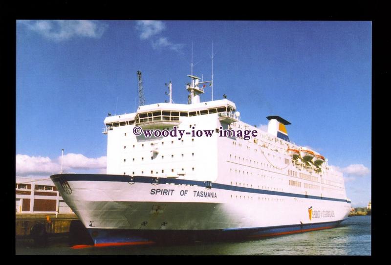 SIM0274 - TT Line Ferry - Spirit of Tasmania , built 1986 ex Peter Pan- postcard