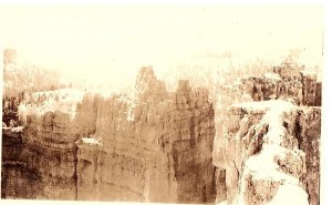 RPPC Postcard Bryce Canyon Utah by Out West Photo Shop Boulder