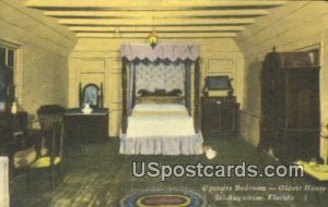 Upstairs Bedroom, Oldest House - St Augustine, Florida FL