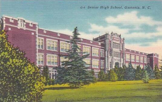 North Carolina Gastonia Senior High School Albertype