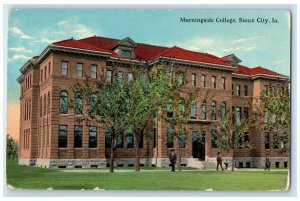 c1910's Morningside College Exterior Sioux City Iowa IA Unposted Trees Postcard