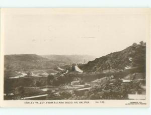 old rppc NICE VIEW Halifax - Calderdale In West Yorkshire England UK i2038