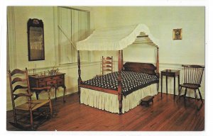 Rock Ford House Revolutionary War General Hand Bedroom Lancaster PA Postcard