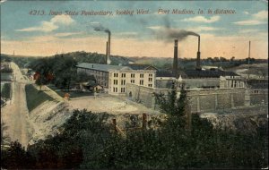 Fort Madison Iowa IA Prison Jail State Penitentiary 1900s-10s Postcard