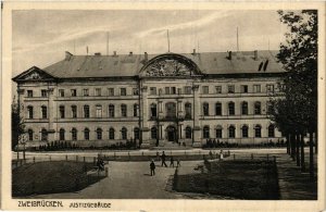 CPA AK Zweibrucken Justizgebaude GERMANY (950031)