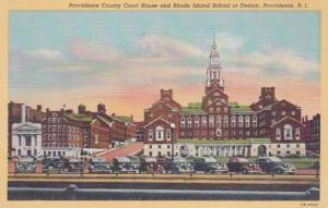 Rhode Island Providence County Court House & Rhode Island School Of Design