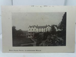 Antique Postcard Rock House Hotel Llandindrod Wells Posted 1911