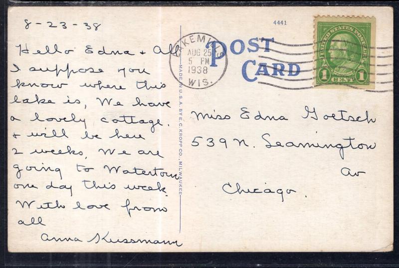 North End,Rock Lake,Lake Mills,WI BIN