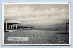 Sasco Beach Club and Water Southport CT UNP Dexter Silvercraft WB Postcard N1
