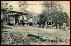 h2682 - Postcard SWEDEN Sundsvall 1910s Bresjostugan och Trampmangeln