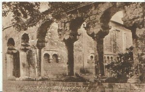 Hampshire Postcard - Winchester - Cloister Arches   2859