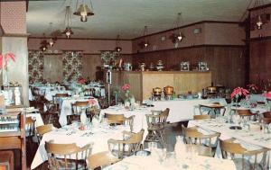 Weldon North Carolina Mackenzies Colonial Dining Room Vintage Postcard K16156