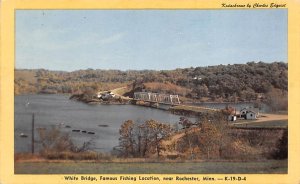 White Bridge Fishing White Bridge Fishing - Rochester, Minnesota MN Postcard