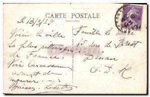 Old Postcard Carcassone Cite Vue Generale Southeast