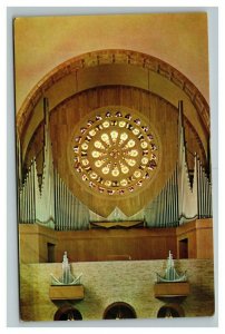 Vintage 1970 Postcard The Great Organ Shrine Immaculate Conception Washington DC