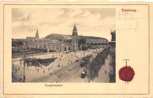 bc65382 Hamburg Railway Station Train Chemin de fer Palyaudvar  germany