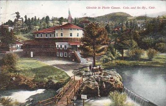 Colorado Glenisle In Platte Canyon 1913