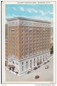 Aerial view, The West Virginian Hotel, Bluefield, West Virginia, 00-10s