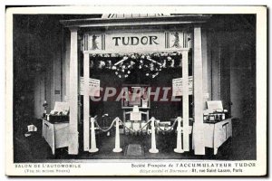 Old Postcard Exhibition of Publicity & # 39automobile Battery Tudor Rue Saint...