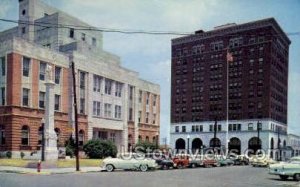 Lauderdale County Court house and Hotel in Meridian, Mississippi