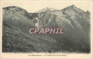Old Postcard Mont Dore summit of the Pic du Sancy