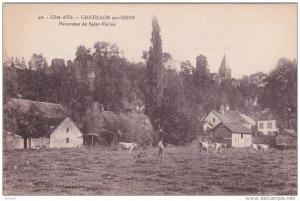 Cote-d'Or.-CHATILLON sur-SEINE , France , 00-10s : Panorama de Saint-Vorles