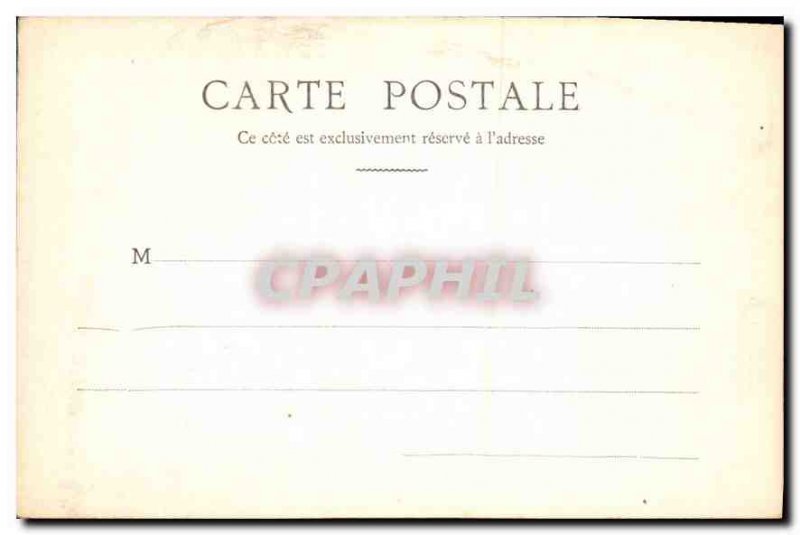 Old Postcard Musee du Luxembourg Chaplin Gift