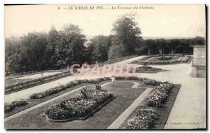 Old Postcard Horse Riding Equestrian Haras du Pin The castle terrace