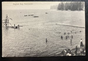 Mint Vancouver Canada Real Picture Postcard  English Bay View