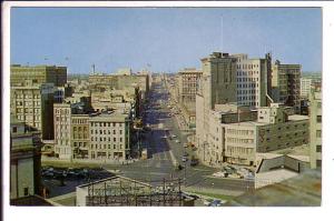 Elevated View, Portage Avenue, Winnipeg Manitoba