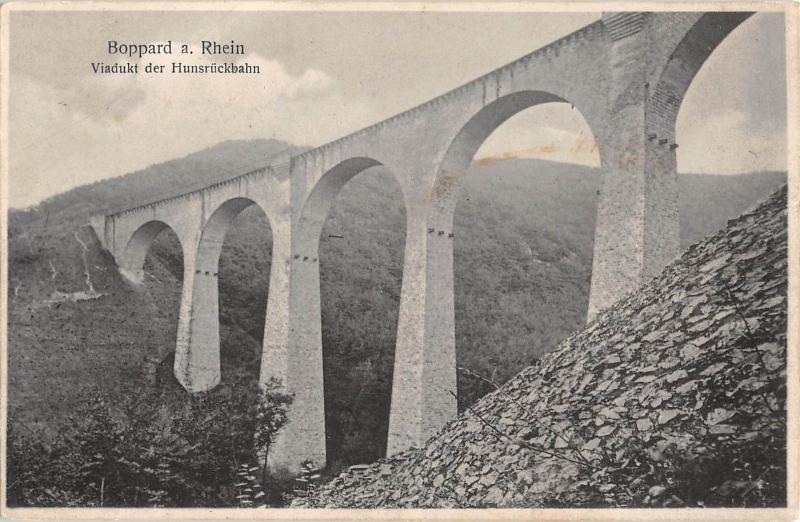 B98256 boppard a rhein viaduckt der hunsruckbahn   germany