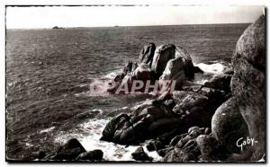 Old Postcard Saint Samson Plougasnou (Finistere) Rock of the Dunes